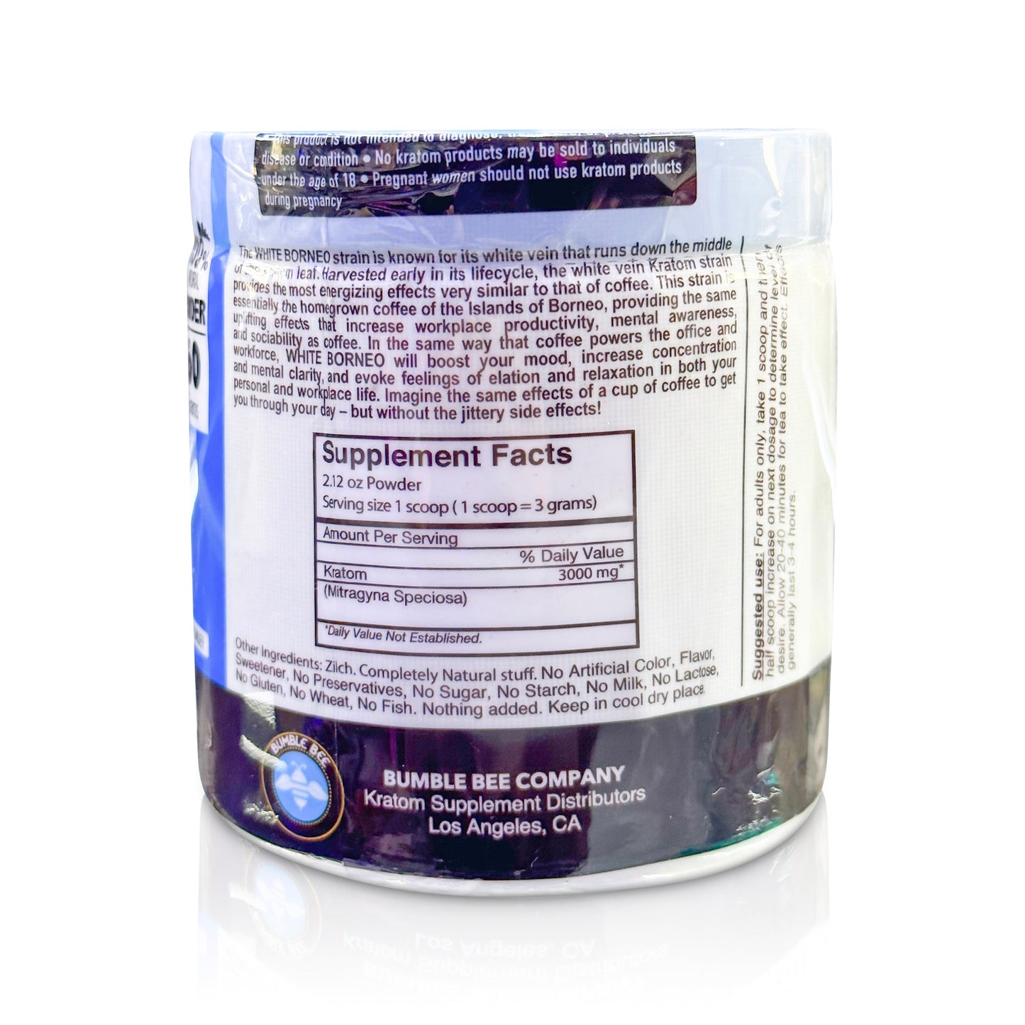 BUMBLE BEE WHITE BORNEO 60G