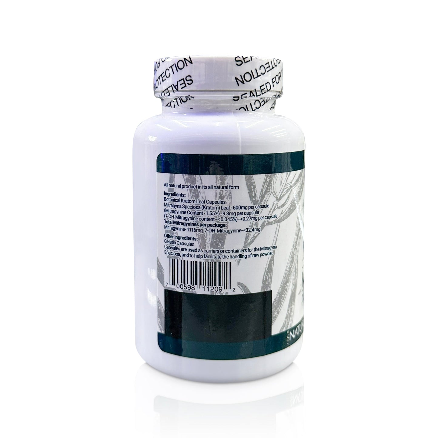 WHOLE HERBS GREEN VEIN BORNEO 120CT