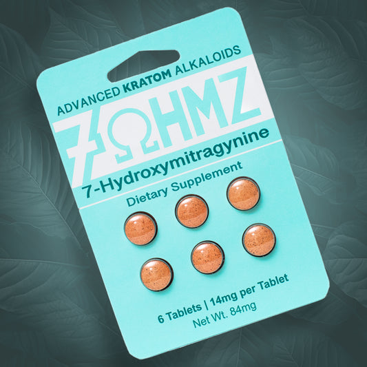 7OHMZ KRATOM CAPSULES 6CT