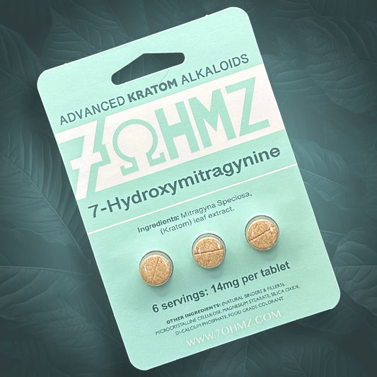 7OHMZ KRATOM CAPSULES 3CT