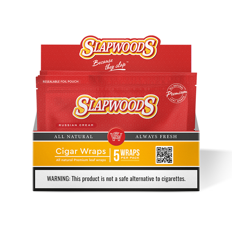 SLAPWOODS CIGAR WRAPS 5PK