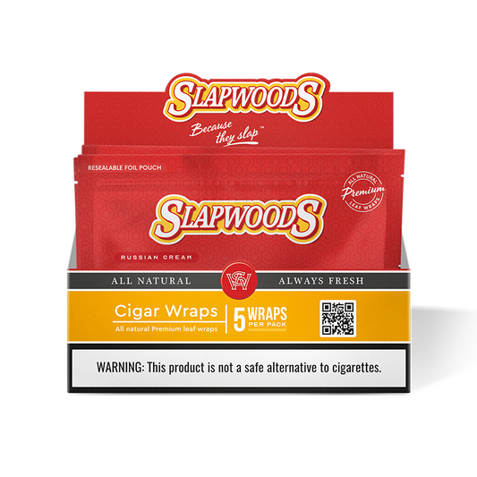 SLAPWOODS CIGAR WRAPS 5PK