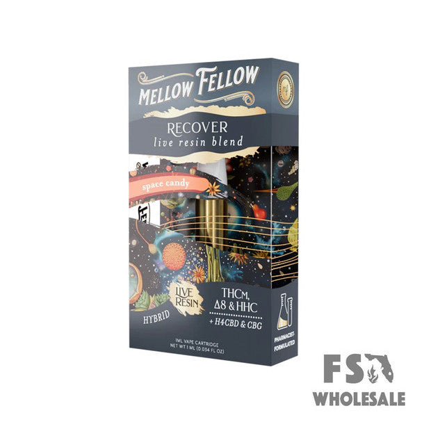 MELLOW FELLOW LIVE RESIN BLEND CARTRIDGE 1G - SPACE CANDY (HYBRID)