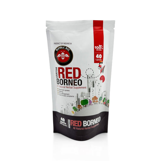 BUMBLE BEE RED BORNEO CAPS 40CT