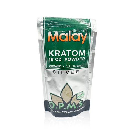 OPMS SILVER GREEN VEIN MALAY POWDER 16OZ