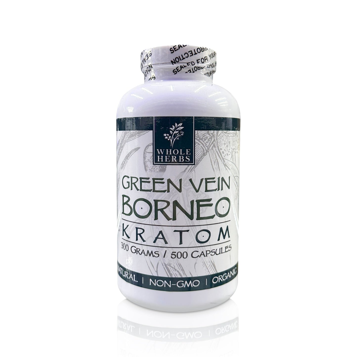 WHOLE HERBS GREEN VEIN BORNEO 500CT