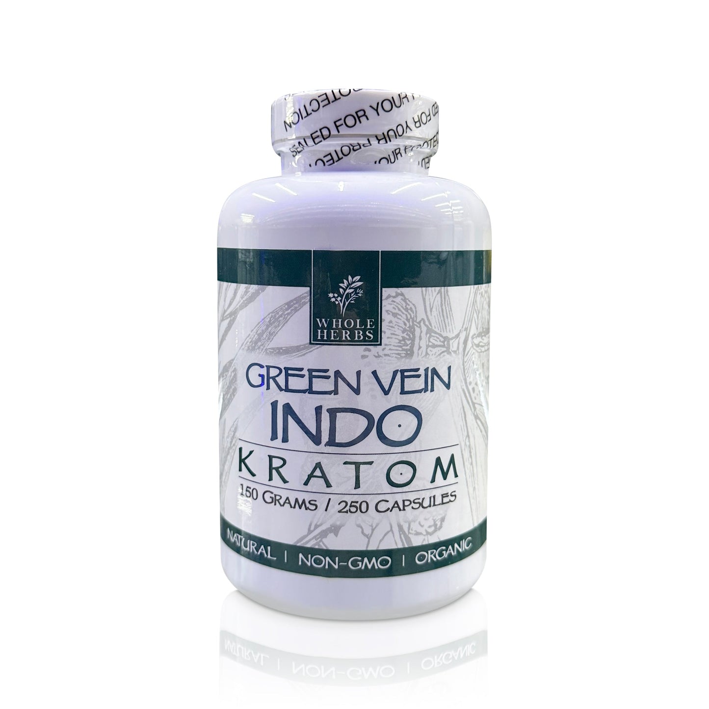 WHOLE HERBS GREEN VEIN INDO 250CT