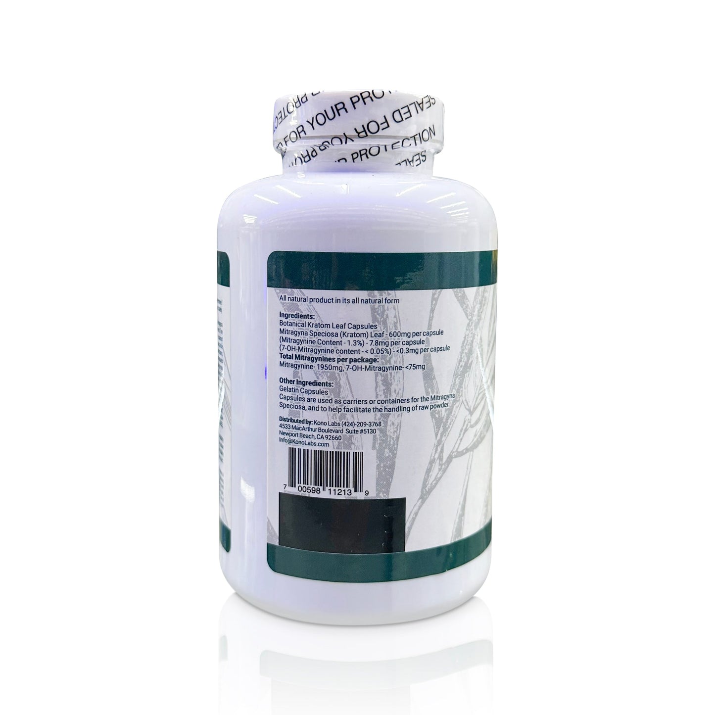 WHOLE HERBS GREEN VEIN INDO 250CT