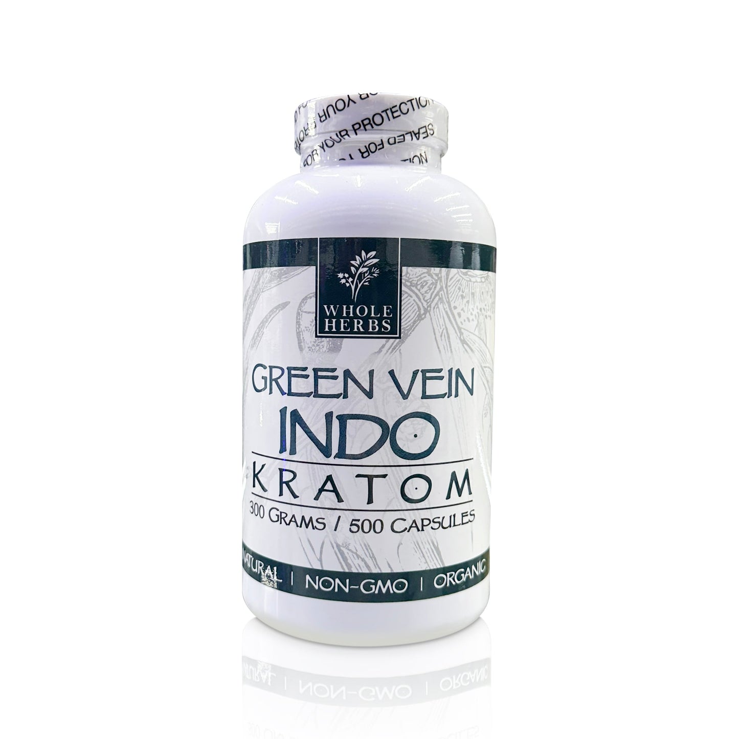 WHOLE HERBS GREEN VEIN INDO 500CT