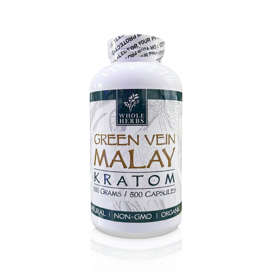 WHOLE HERBS GREEN VEIN MALAY 500CT