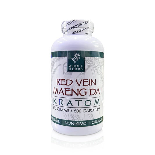 WHOLE HERBS RED VEIN MAENG DA 500CT