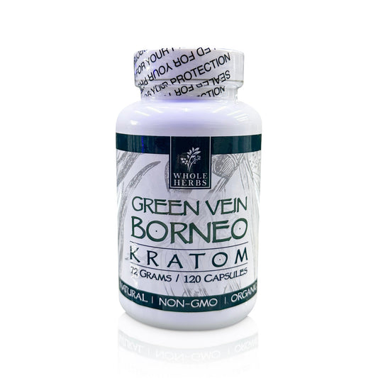 WHOLE HERBS GREEN VEIN BORNEO 120CT