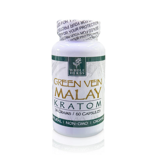 WHOLE HERBS GREEN VEIN MALAY 60CT