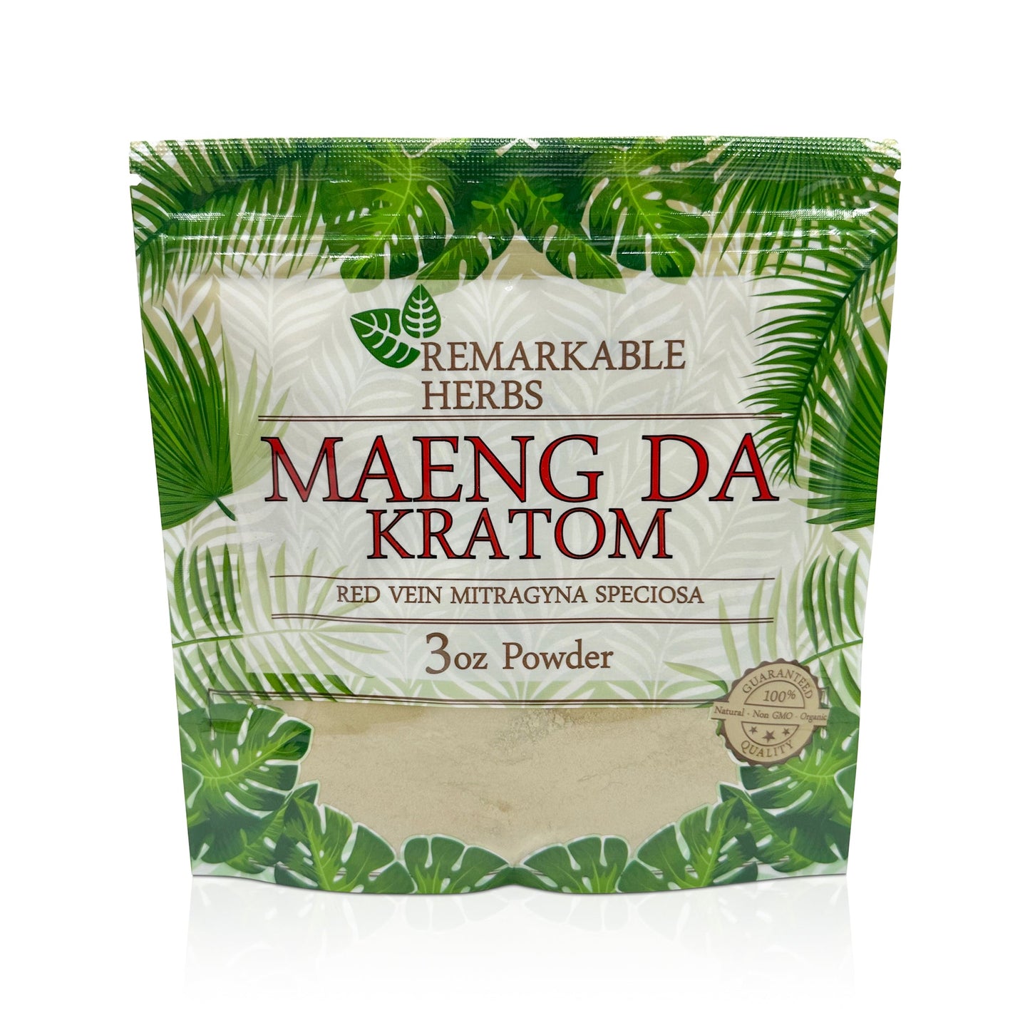 REMARKBLE HERBS RED MAENG DA POWDER 3OZ