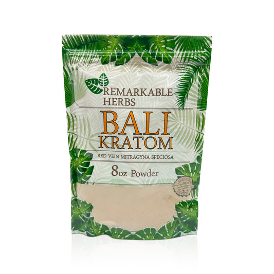 REMARKABLE  HERBS RED VEIN BALI POWDER 8OZ