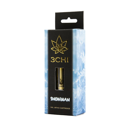 3CHI DELTA 8 CARTRIDGE 1G - SNOWMAN (SATIVA)