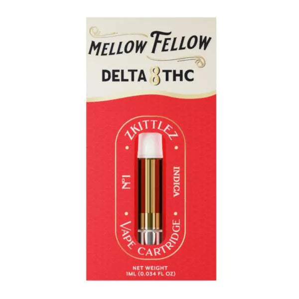 MELLOW FELLOW HHC CARTRIDGE 1G - ZKITTLEZ (INDICA)