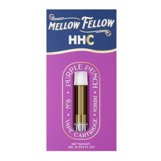 MELLOW FELLOW HHC CARTRIDGE 1G - PURPLE PUNCH (INDICA)