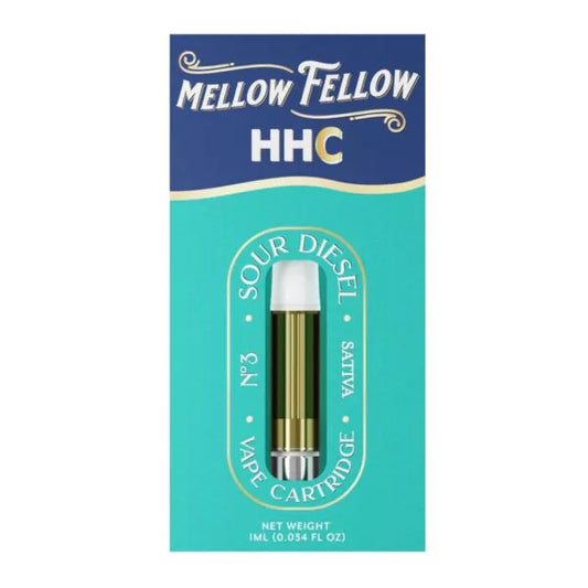 MELLOW FELLOW HHC CARTRIDGE 1G - SOUR DIESEL (SATIVA)