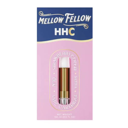 MELLOW FELLOW HHC CARTRIDGE 1G - STRAWBERRY COUGH (SATIVA)